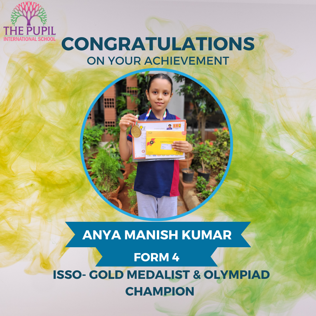 A Remarkable Triumph: Anya Manish Kumar - ISSO-GOLD MEDALIST & Olympiad Champion! 